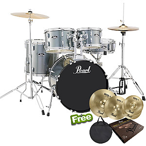 Pearl Roadshow RS525SB/C 5-Piece Drum Set + Cymbals Pearl BRD 1